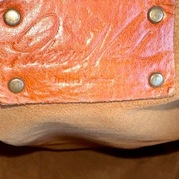 PATRICIA Nash Distressed Leather Tote Benvenuto Chocolate dark chocolate - Picture 14 of 15